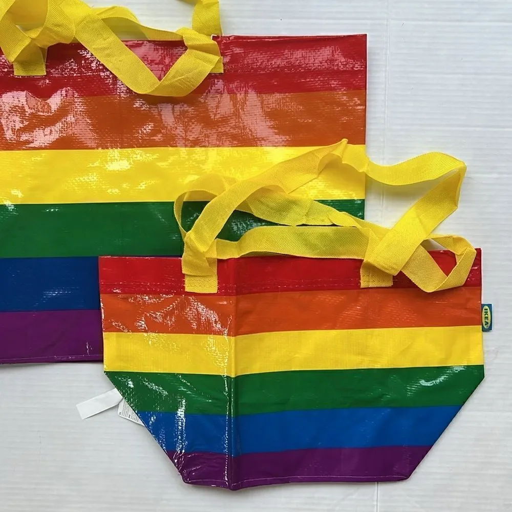 IKEA Shopping bag set, large and medium , multicolor
